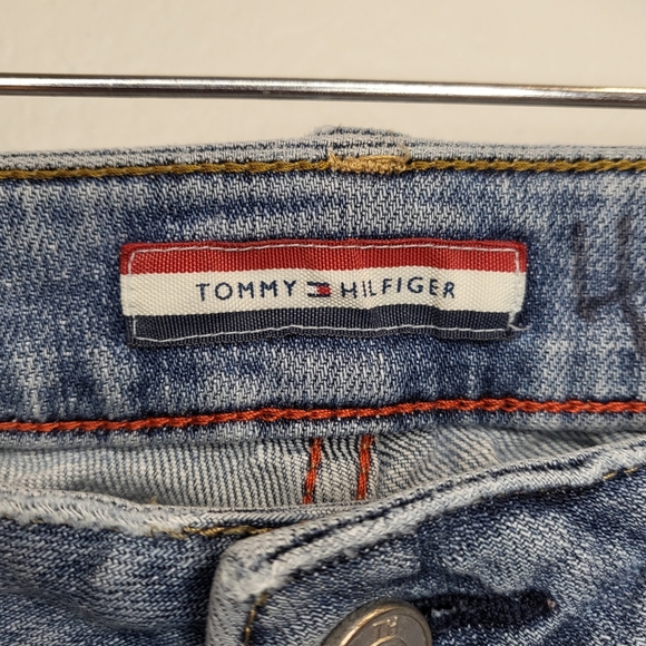 Tommy Hilfiger Blue Patchwork Jeans - Picture 6 of 6